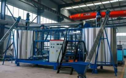 Several forms of modified emulsified bitumen equipment